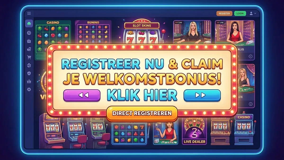 Registreren met bonus